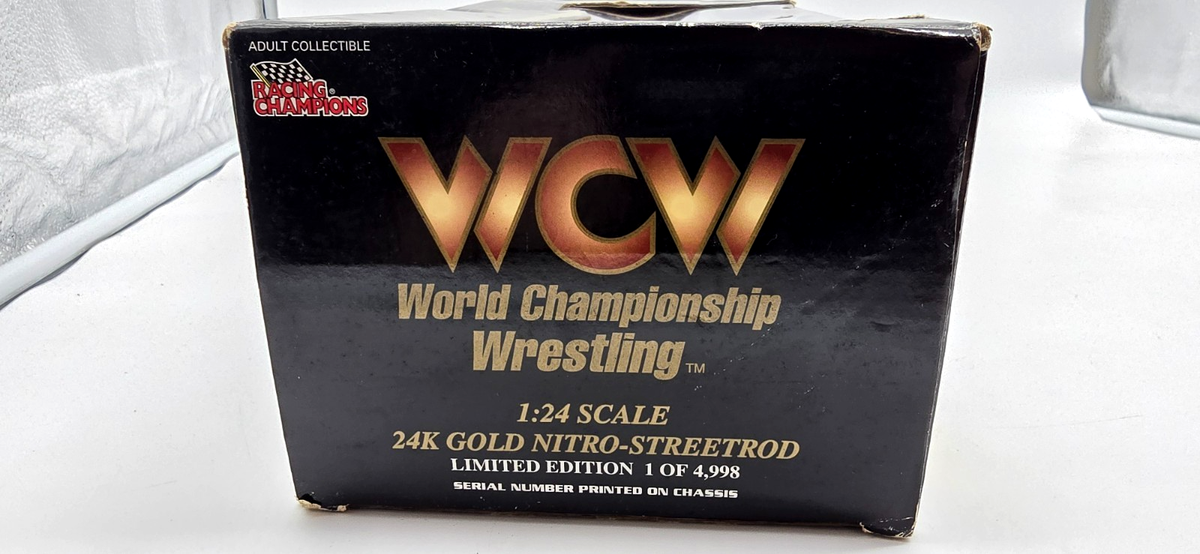 ロベルト・カルロス ジャージーカード 24ct Gold Plated Goldberg 24K Gold Plated Limited Edition Car 1/9998 WCW