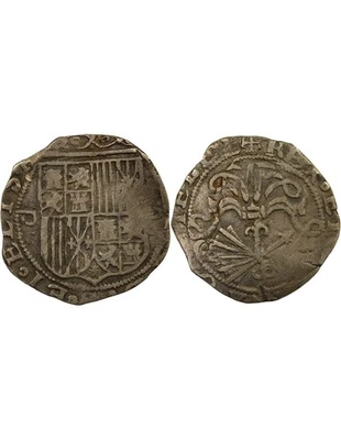 Espagne au nom de Ferdinand & Isabelle - Real Argent - 1560 / 1566 S Séville - Photo 1/3
