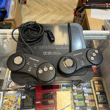 Panasonic 3DO FZ-1 Console RECAPPED w/ 2 Controllers and 18 Games 