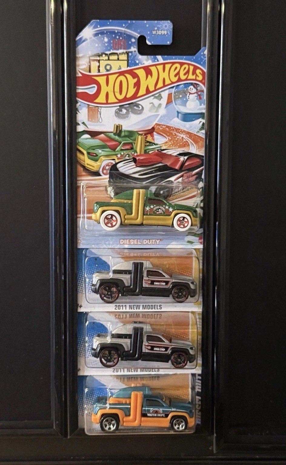 Hot Wheels DIESEL DUTY Lot Of 4, 2011 New Models, 2012 HW City Works