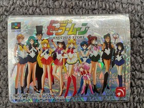 Sailor Moon ANOTHER STORY SHVC-P-AASJ Game for Sega Saturn Used