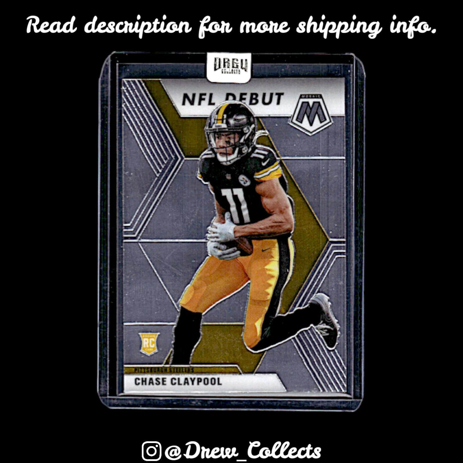 2020 Panini Mosaic #278 Chase Claypool NFL Debut