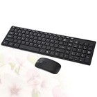 2. Keyboard Wireless Keyboard Ultra-thin Office Keyboard with Mouse