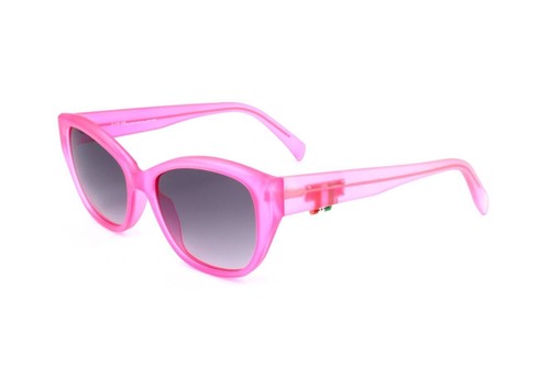 Lunettes De Soleil Italia Independent I-I DAVID - Noir/fuchsia LED - Unisexe