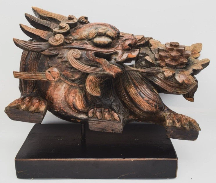 木制1800年以前日本古董雕像| eBay