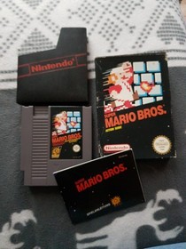 Super Mario Bros - NES Nintendo - in OVP Box + Anleitung Top Zustand 