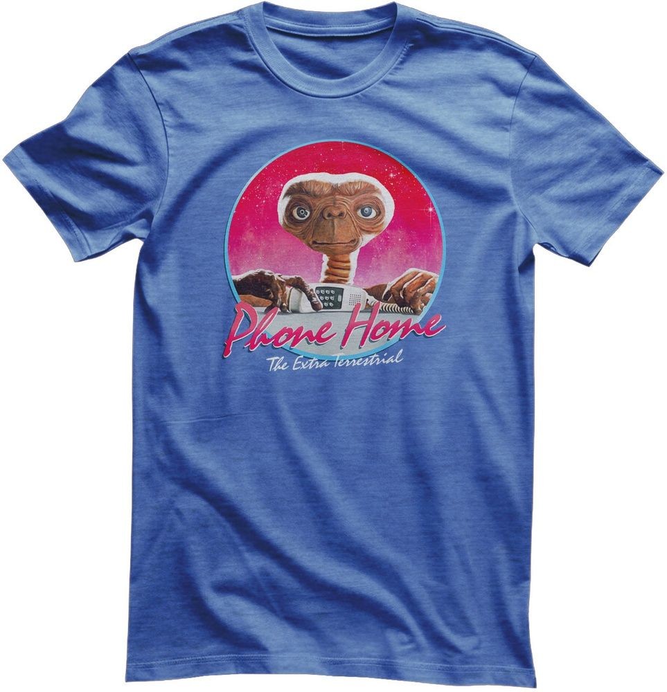 ET T-Shirt Phone Home Retro Circle UV-1-ET008 5790₽