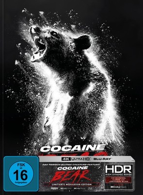 Cocaine Bear | Mediabook A 4K  UHD Blu-ray  *NEU*OVP*