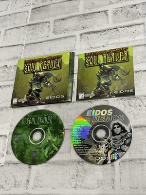 Legacy Of Kain : Soul Reaver (C) 1999 PC CD-ROM PC-CD 1999 + Demo Disc VGC Vtg