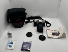 Pentax ZX-50 35mm SLR Film Camera With 28-80mm Lens  Orig. Carrying Bag Nice