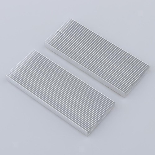 2 Pièces En Aluminium CPU Dissipateur De Chaleur Refroidissement Aileron - Afbeelding 7 van 7