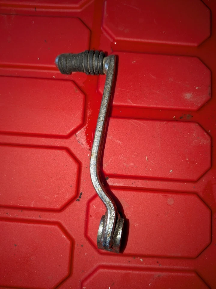 75 76 77 78 Yamaha GT80 GTMX 1974 palanca de cambios Foto 2 de 3