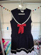 Bonnie Jean Girls Size 10 NWT Navy Dress