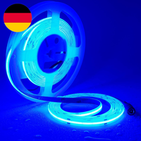 Topai 24V COB LED Streifen 5M Blau IP65 Wasserdicht Schneidbar | Dimmbar, CRI 90