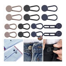 14 Pcs Button Extenders for Jeans Pants Waist Adjuster No Sewing Needed