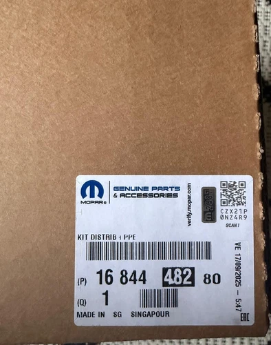PSA Group 1684448280 Original Kit Courroie de Distribution + Pompe à eau - Photo 1/2
