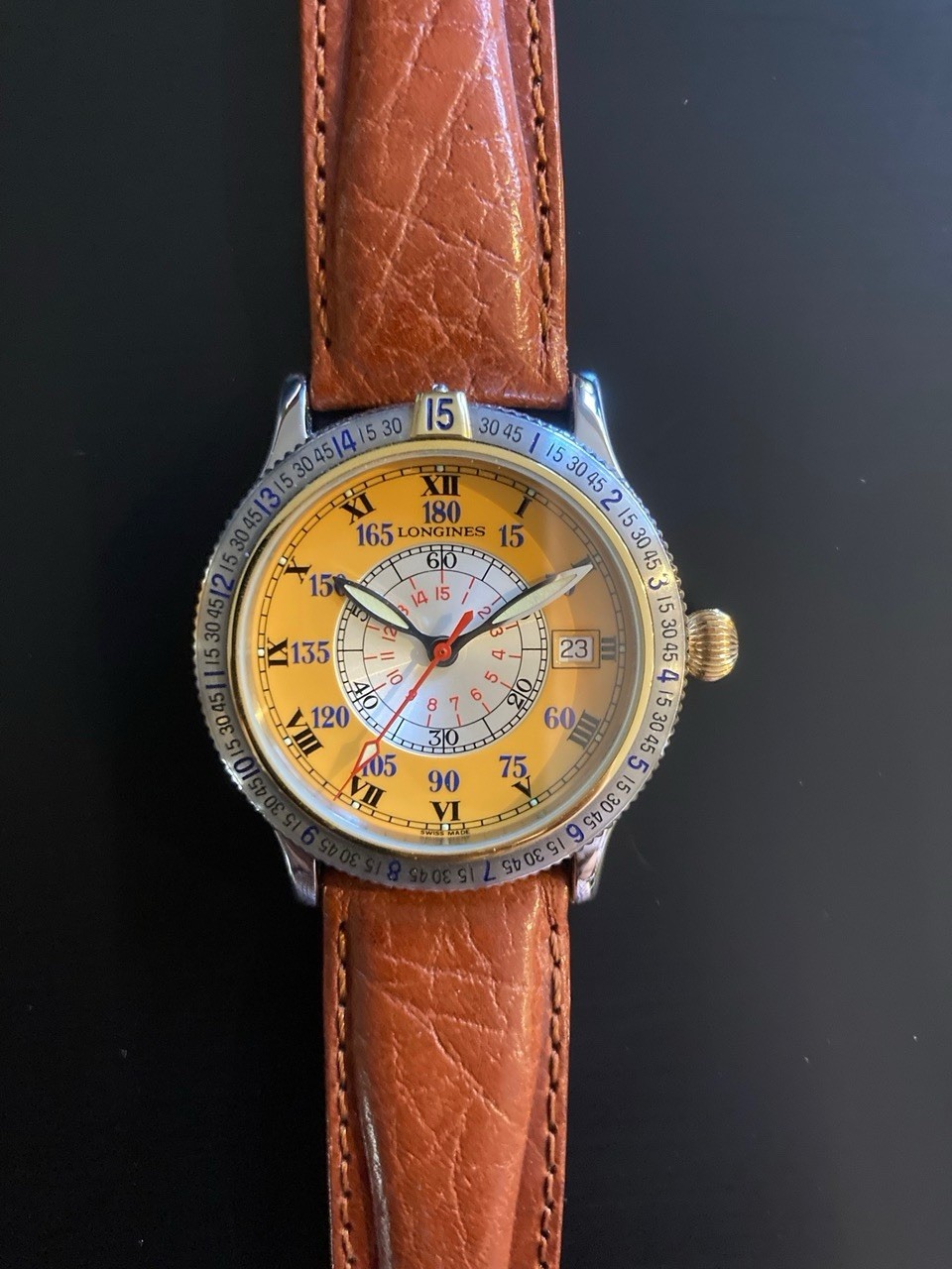 Longines Lindbergh Hour Angle Men's Silver Watch - L2.617.5