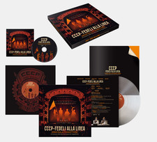 CCCP - Fedeli Alla Linea ‎– Gran Gala Punkettone - BOX  LP CRYSTAL -CD DVD -