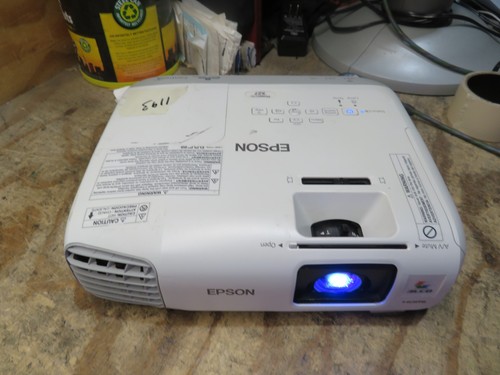 Epson PowerLite X27 LCD Projector H692A TESTED 1193 HOURS - Photo 5/5