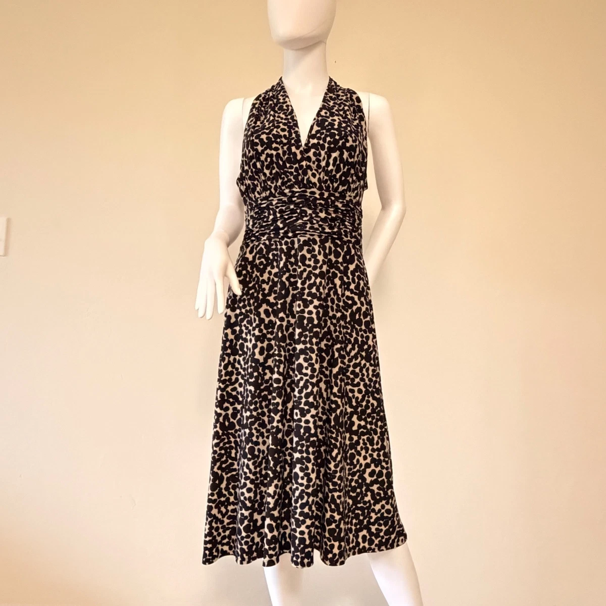 evan picone cocktail dresses Halter Black Cocktail Dress: Rhinestone Detail, Evan Picone, 8P