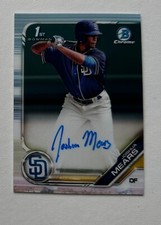 2019 Bowman Chrome Draft Autographs #CDAJM Joshua Mears #X4110