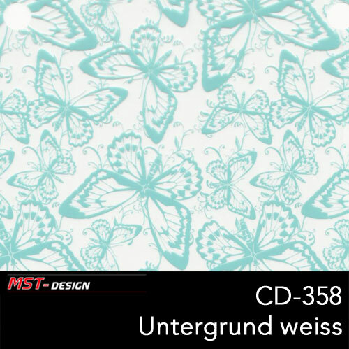Wassertransferdruck Starterset klein Film Folie 4m x 50cm CD-358 Schmetterling - Picture 1 of 5