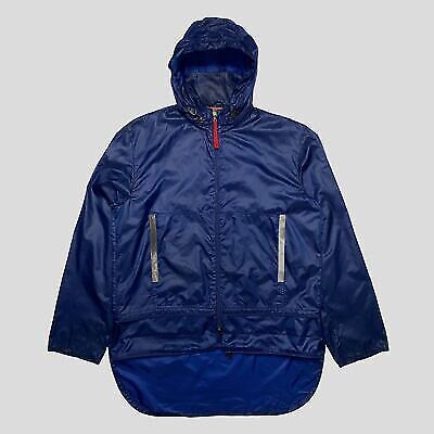 Prada Sport SS99 Convertible Nylon Reflective Jacket - L/XL Prada Sport SS99 Convertible Nylon Reflective Jacket - L/XL