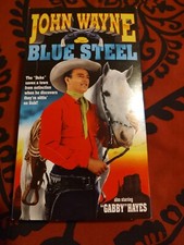 Blue Steel Vhs 1994 UAV John Wayne