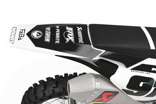 Custom Decal Kit to Fit Husqvarna TE TC 2011 2012 2013 model BURN STYLE stickers - Picture 4 of 8