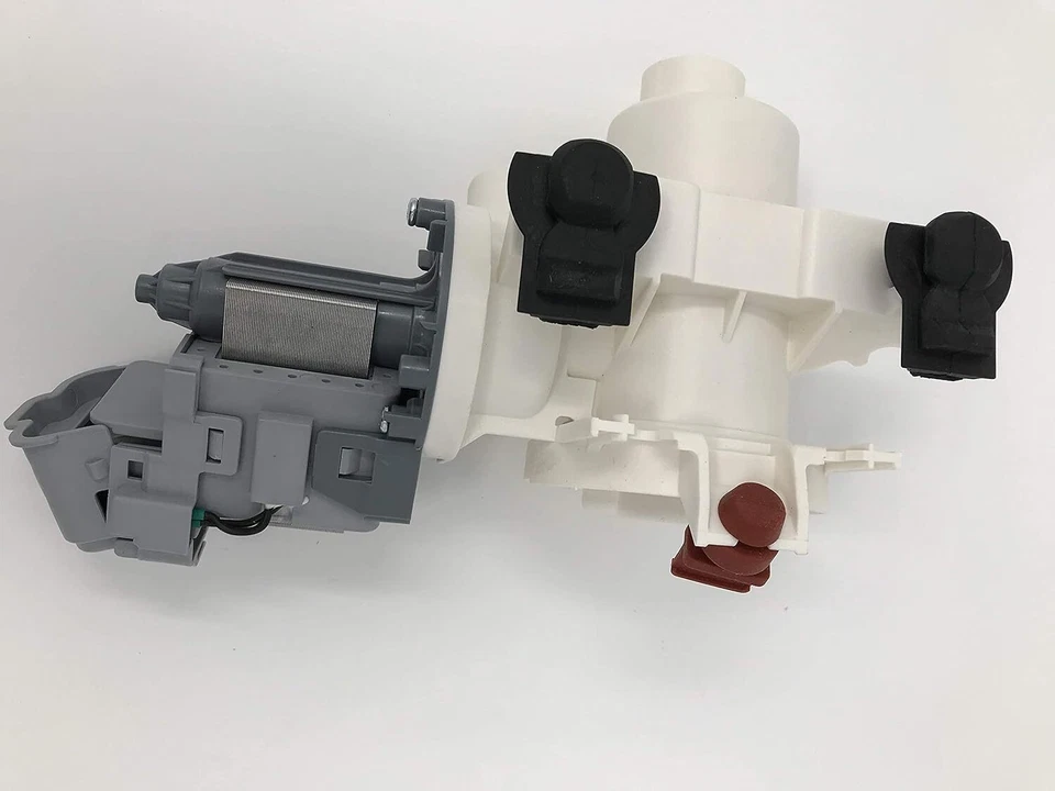 Conjunto de motor de bomba de drenaje de lavadora Kenmore Elite HE4T Whirlpool GHW9150PW4 Duet Foto 3 de 4