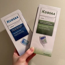 2 Pack-12s Keosaa Sonic Brush Heads - Compatible With Philips Sonicare - 6 Heads