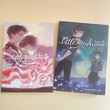 Little Mushroom Light Novel English Version Volumes 1-2   Set ~ New & Sealed