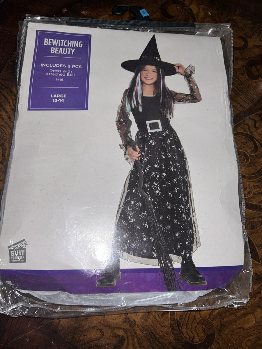 Bewitching Beauty Witch Wicked Suit Yourself Halloween Child