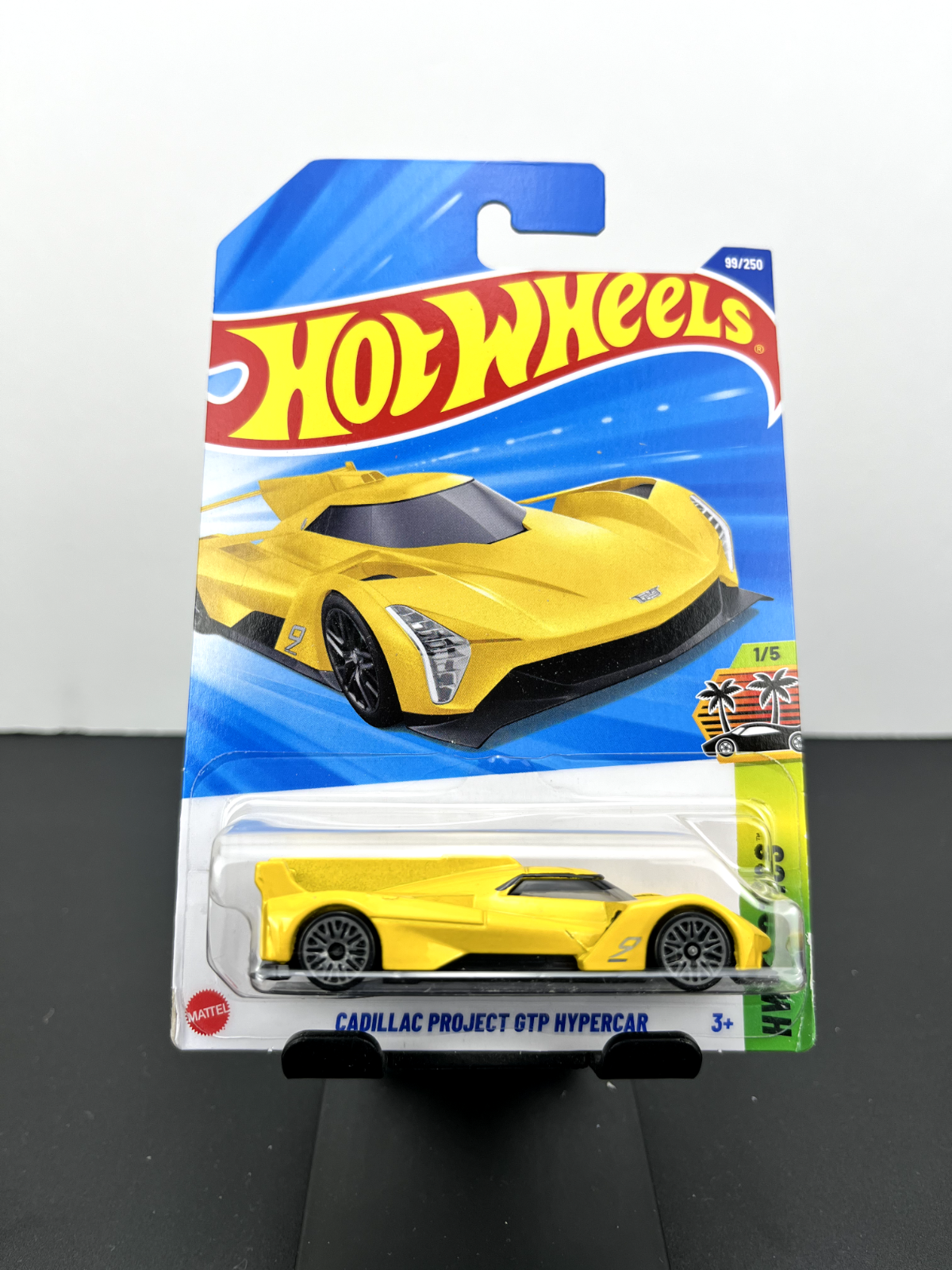 Hot Wheels 2025 Mainline HW Exotics Cadillac Project GTP Hypercar Yellow #99