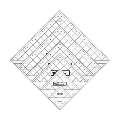 Bloc Loc Half Square Triangle Ruler Set 1