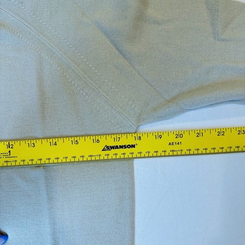Suéter de Lana Pendleton Cuello Redondo Suéter Pullover Clásico Tejido Top Tostado Talla 38 - Imagen 6 de 6