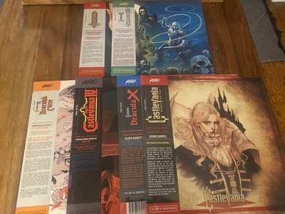 Castlevania Complete Mondo Collection FIRST PRESS COLOR NM M  SEALED FREE SHIP