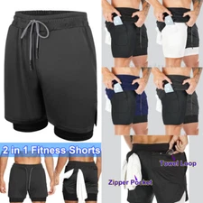 Men's Sports Training Running Bodybuilding Workout Fitness Shorts Gym Pants Run