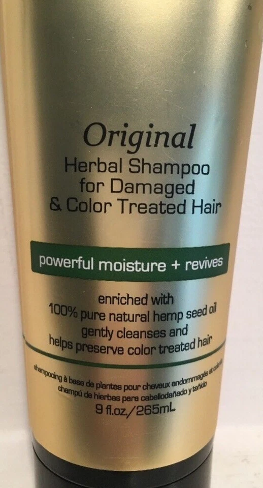 HEMPZ - Original Herbal Shampoo for Damaged & Color Treated Hair - 9 oz - - Image 2 of 3
