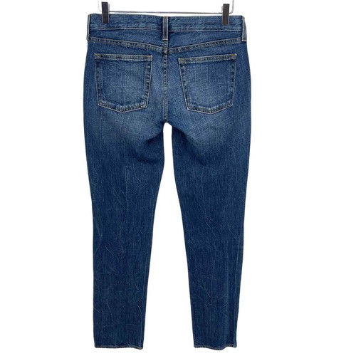 Pantalones de mezclilla vintage para mujer J Crew talla 27R de altura media ajustados 30 x 31 - Imagen 5 de 9