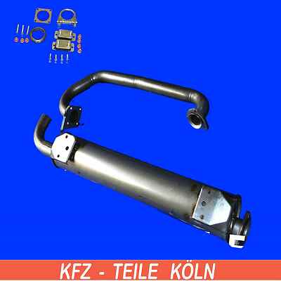 EDELSTAHL VW T3 1.6 TD ab Bj 1989 Hosenrohr + ENDSCHALLDÄMPFER +Set Auspuff