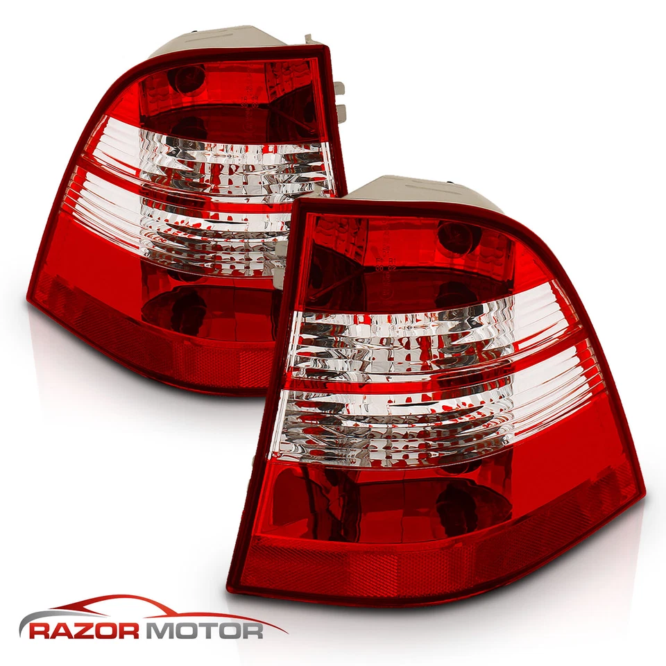 Juego de luces traseras rojas AMG 1998-2005 para Mercedes-Benz W163 ML 320/350/430/500/ML55 Foto 2 de 4