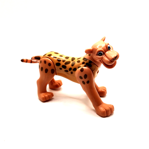 Rainforest Cafe Maya The Jaguar Action Figure - Foto 1 di 5