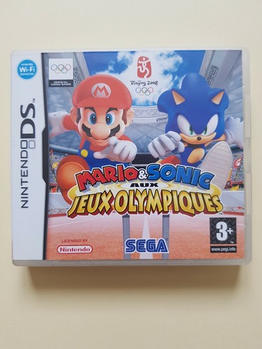 BOITE + NOTICE du Jeu MARIO & SONIC AUX JEUX OLYMPIQUES sur Nintendo DS FRA - Imagen 2 de 10