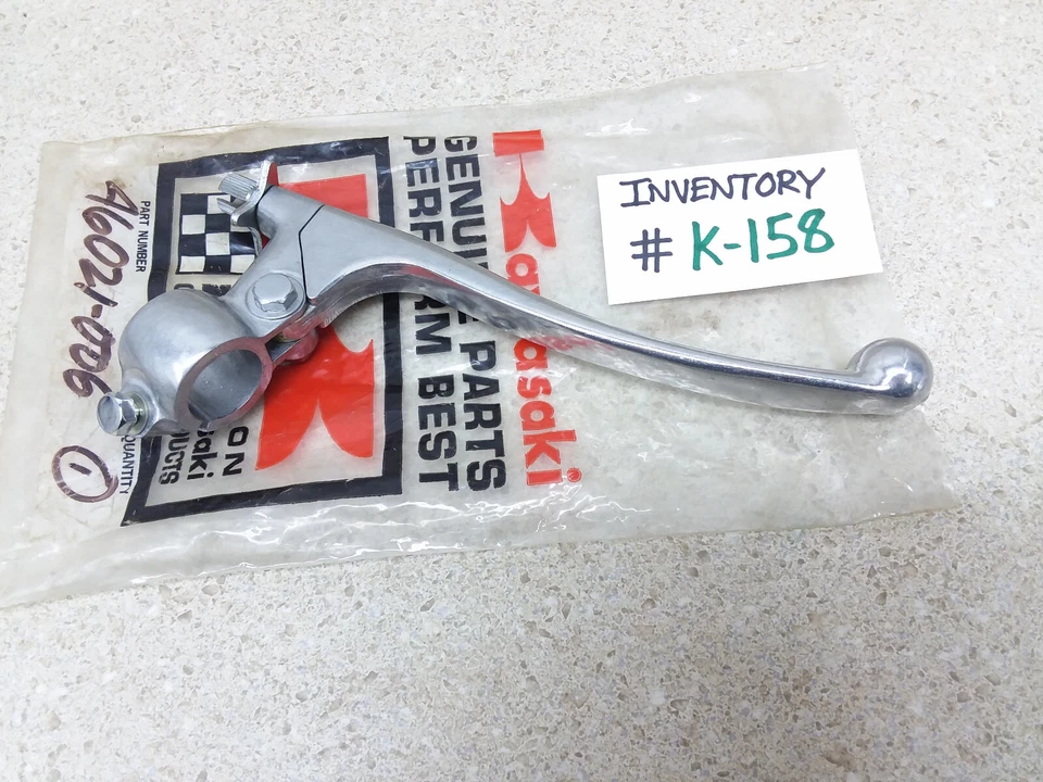 VTG NOS 1969-71 Kawasaki H1 500 Front Brake Lever Assy 1970 G31M 100 #46021-006 - Imagem 4 de 4