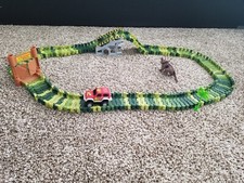 Dinosaur world racing track