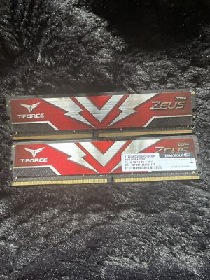 T-Force Zeus DDR4 16GB (2x8) brand new bought for my son s pc incompatible