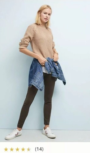 NWT Anthropologie Faux Suede Leggings 