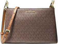 Michael Kors Trisha Women's Crossbody Bag - Brown