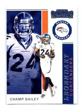 2019 Panini Contenders Football #LC-CB Champ Bailey Legendary Contenders Broncos